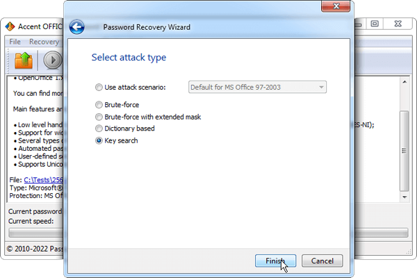 Accent Office Password Recovery