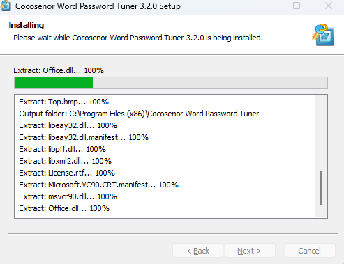 Cocosenor Word Password Tuner