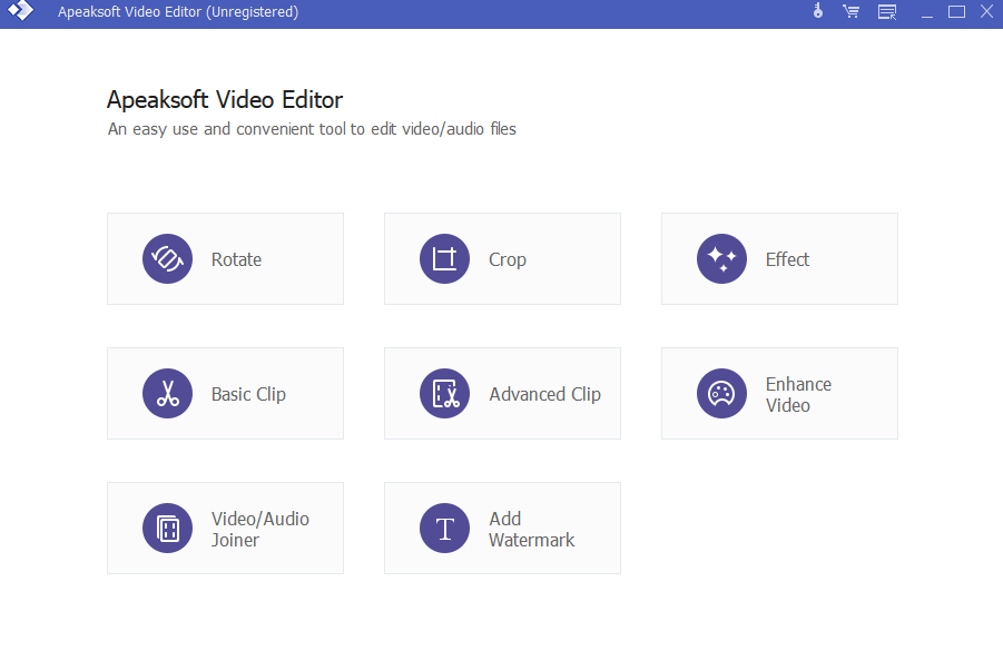 Apeaksoft Video Editor