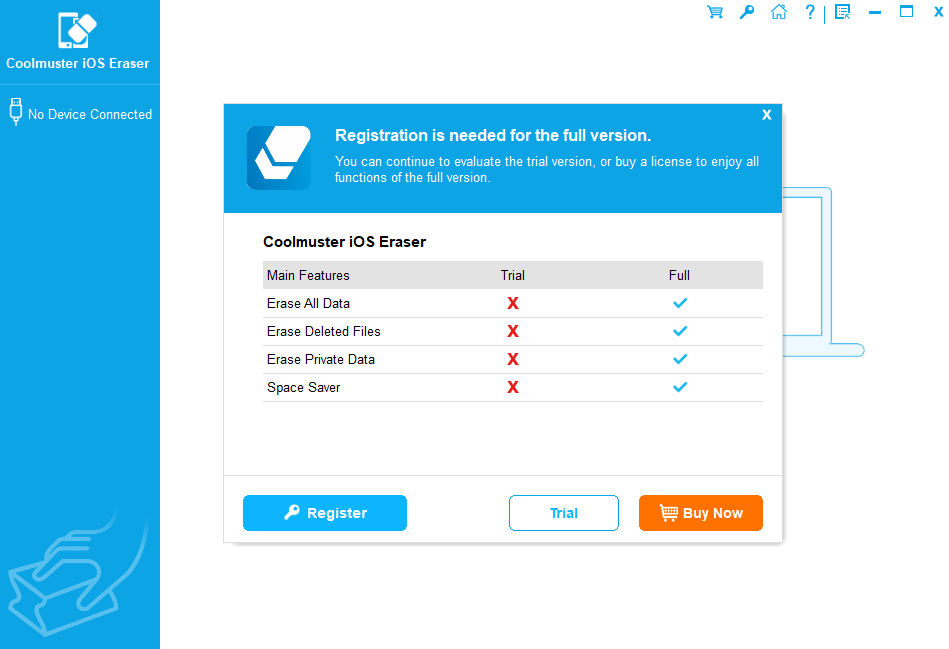 Coolmuster iOS Eraser