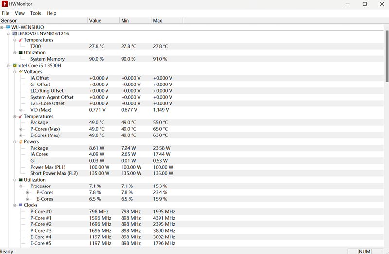 HWMonitor X32