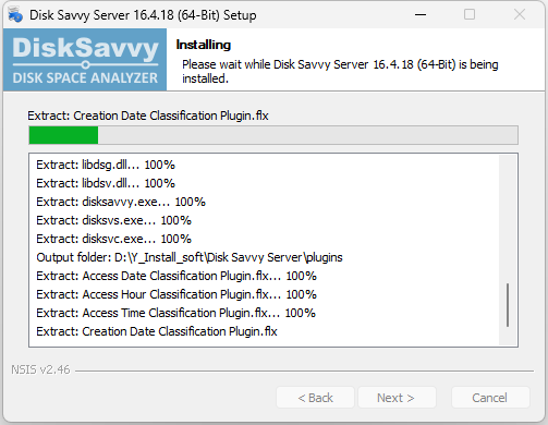 Disk Savvy Server