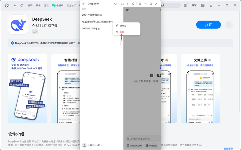 DeepSeek应用电脑版