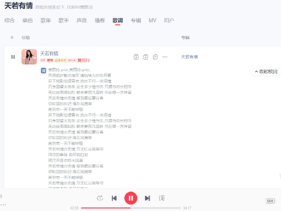 网易云音乐如何搜索整首歌歌词_网易云音乐如何复制歌词