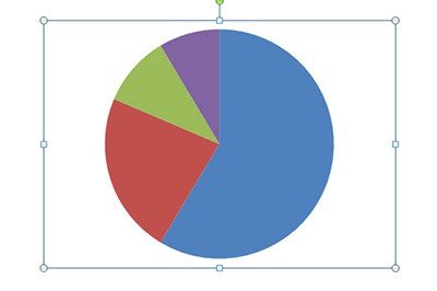 如何在PPT中分离饼状图？