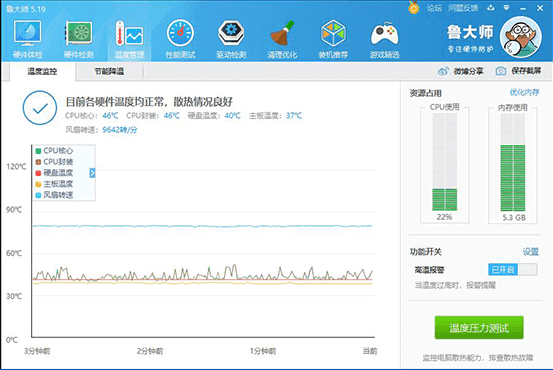 电脑温度过高怎么办？鲁大师电脑降温知识科普