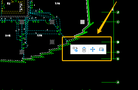 CAD迷你画图快捷编辑按钮怎么关_十字光标如何开启