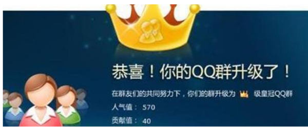 QQ群等级图标如何点亮_QQ群等级为什么会降级