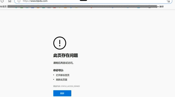 Microsoft Edge浏览器网页提示“此页存在问题”怎么办_Microsoft Edge浏览器有没有隐私风险