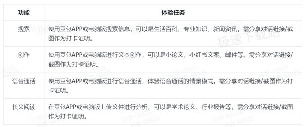 豆包AI大学生激励计划是什么东西_可以获得什么奖励