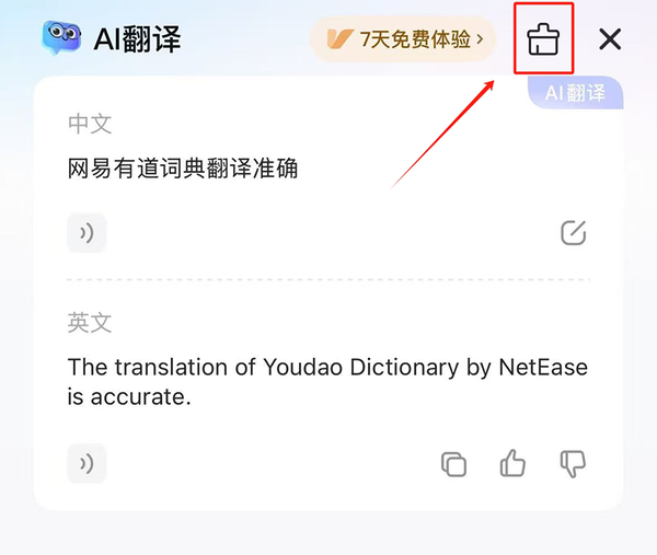 网易有道词典AI翻译怎么开启_AI翻译功能使用方法说明