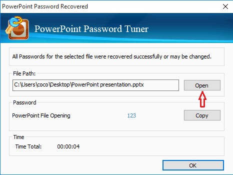 Cocosenor PowerPoint Password Tuner